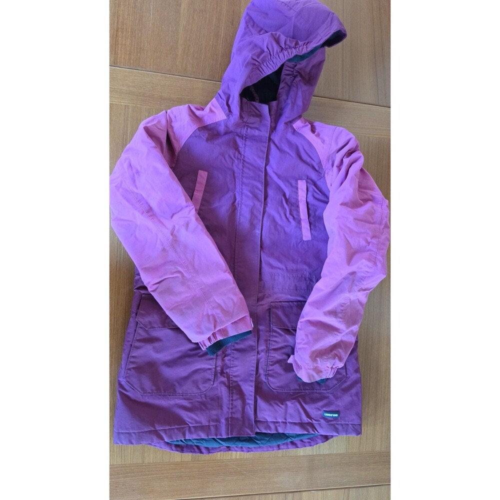 Lands' End Girls Winter Coat Size XL 14-16 READ Description